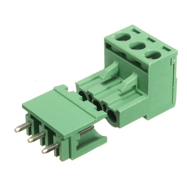 5.08mm Block Terminal a Vis enfichable- 3 pin — image 1