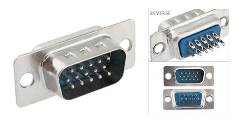 DB15 15 Pin Male Solder Connectors — image 1