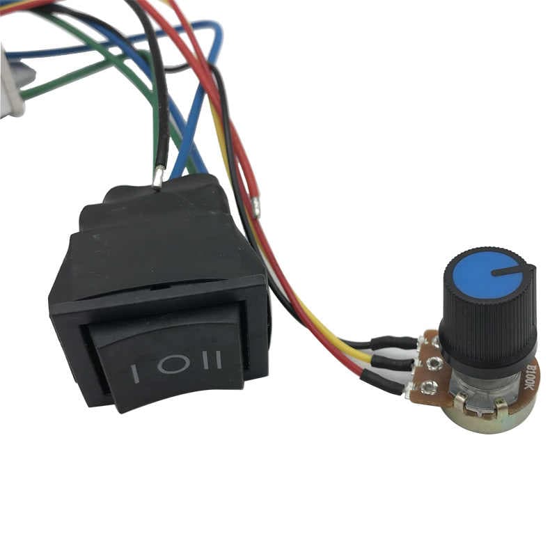 PWM 9-60V 10A DC moteur régulateur de vitesse  — image 1