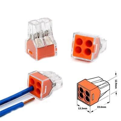 PCT-104 Push wire wiring connector — image 1