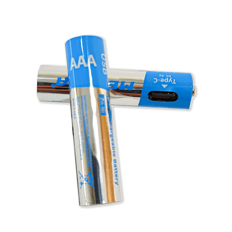 Portable Type C USB Li-ion Rechargeable AAA Battery 1.5V 800mWh — image 1