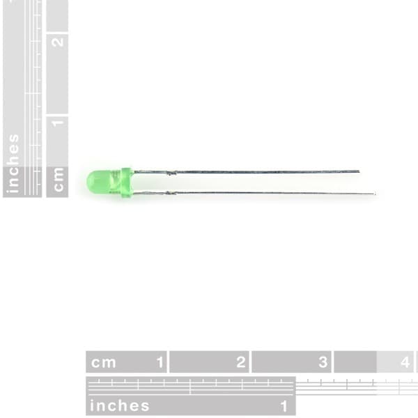 LED  3mm,  Red, Green, Yellow, Blue, White — image 1