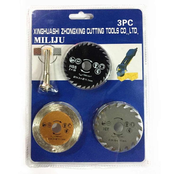3Pcs Saw Blade Cutting Blade With connecting rod 54.8x11.1mm — image 1