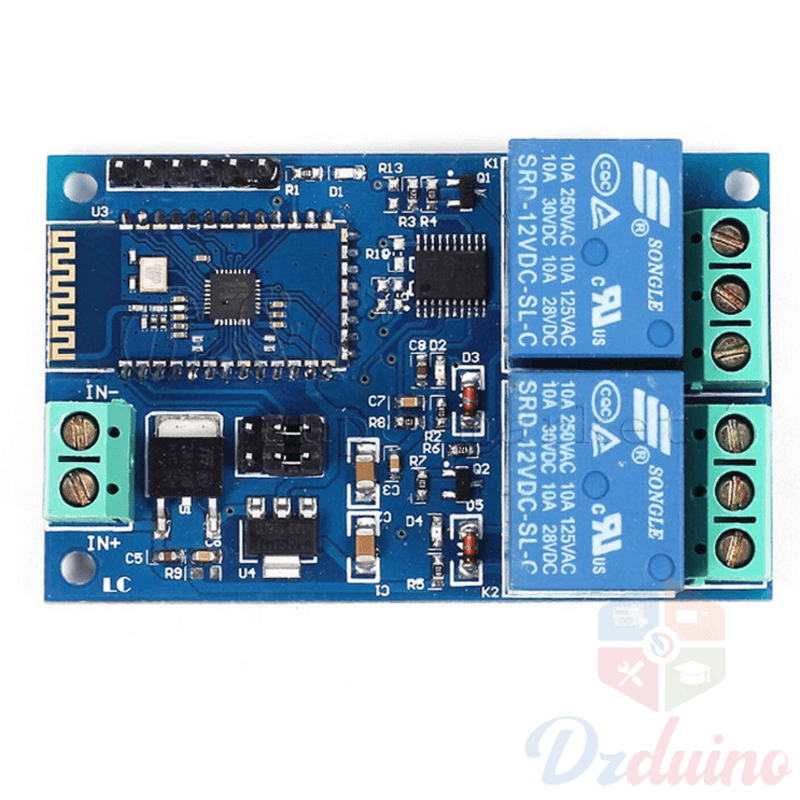 Module relais Bluetooth 2CH 12V — image 1