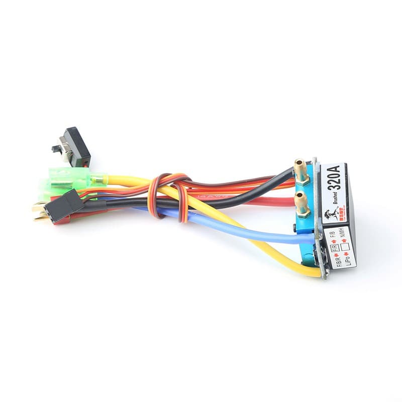 Contrôleur de vitesse étanche refroidi à l'eau / à air à double sens ESC 320A — image 1
