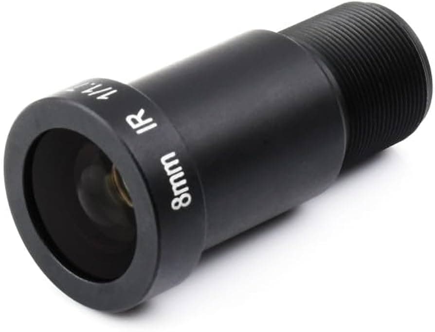Portrait Lens, 8mm, 12MP, Raspberry Pi High Quality Camera with M12 Mount, F1.8 Aperture — image 1