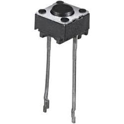 Momentary Tactile Tact Push Button Switch 2 Pin DIP  — image 1
