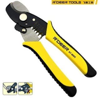 R'DEER RT-6065 Wire Stripper Cutter — image 1