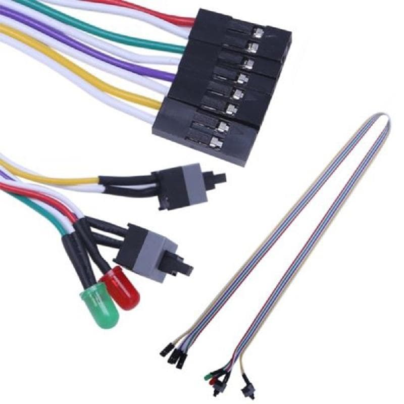 Power &amp; Reset Switch With LED Light 50CM — image 1