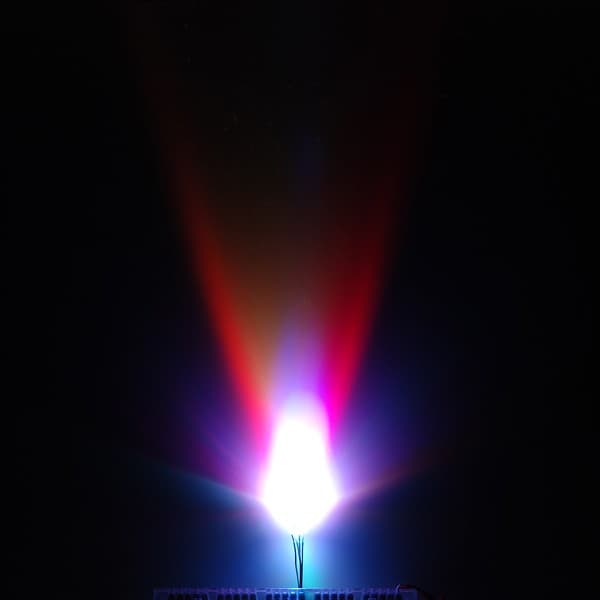 LED RGB common anode 4-PINS F5 5MM Super Bright Bulb Lamp — image 1