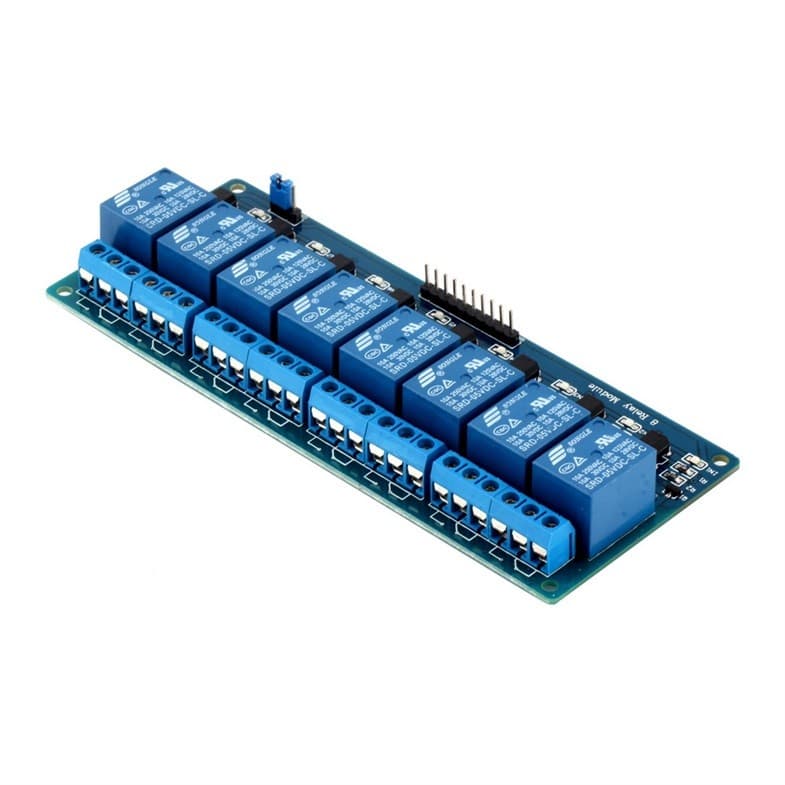 8 Channel 5VDC Relay Module With Optocoupler — image 1