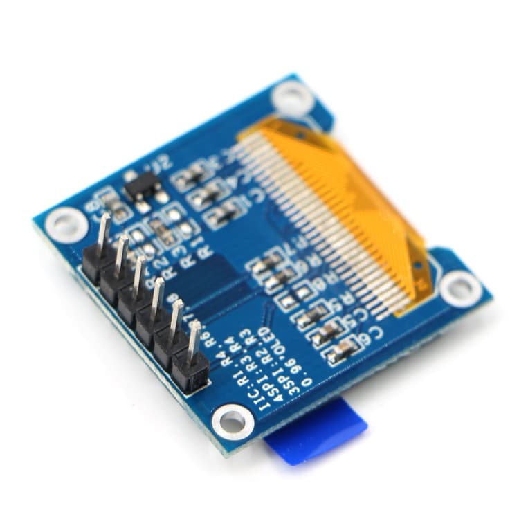 0.96inch  OLED Display Module - SPI/I2C - 128x64 -7 Pin  — image 1