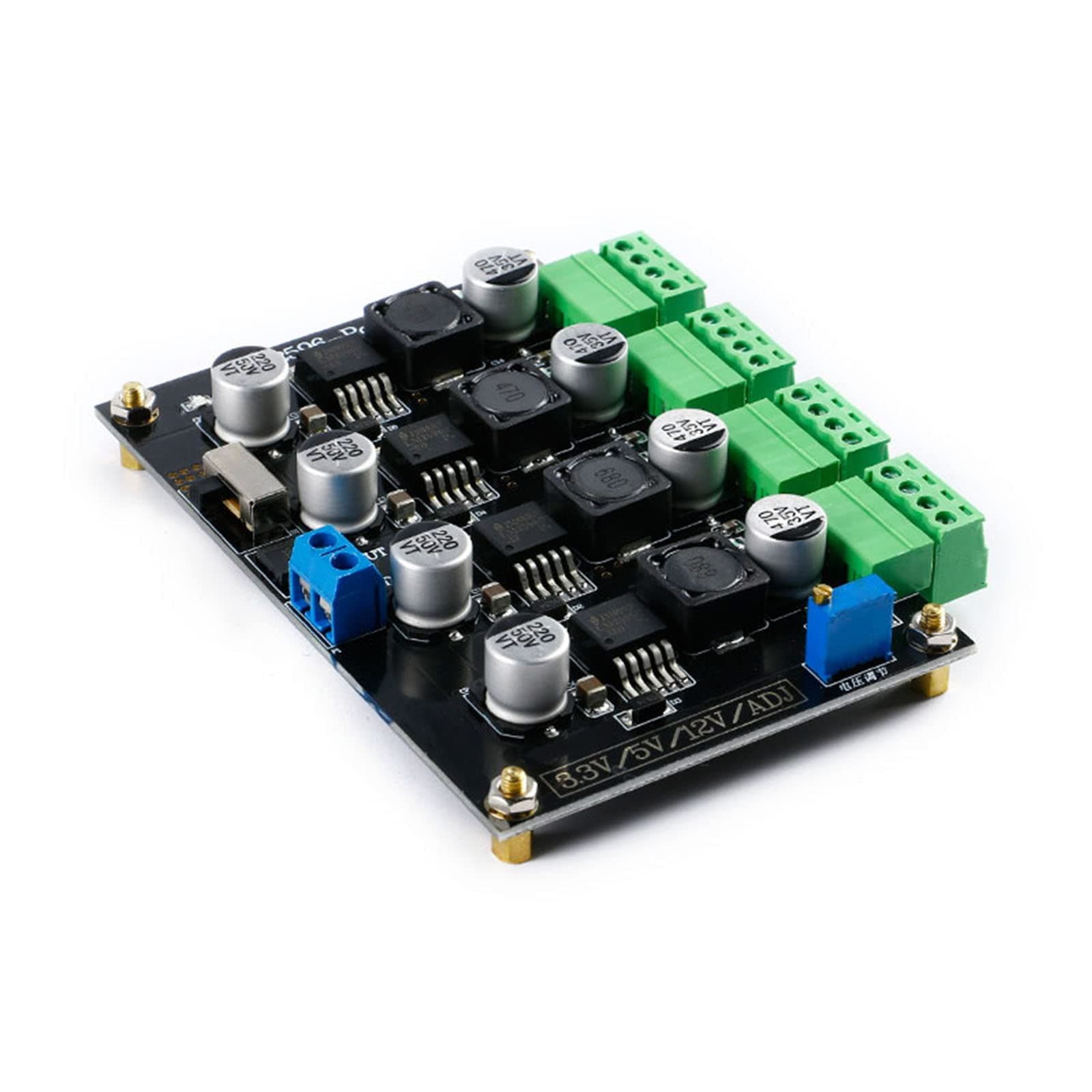 LM2596 Commutation multicanal 3.3V/5V/12V/ADJ Convertisseur abaisseur DC-DC — image 1