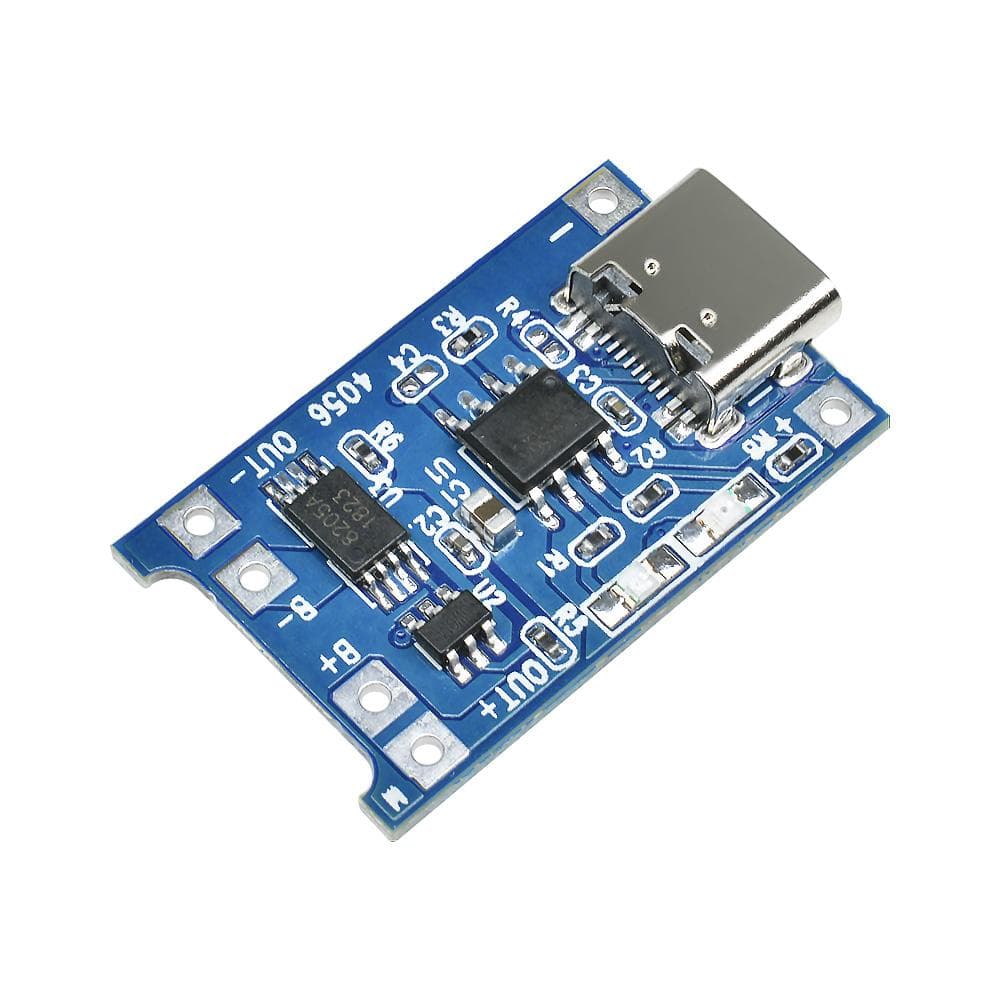 Type-c USB 5V 1A 18650 TP4056 Lithium Battery Charger Module  — image 1