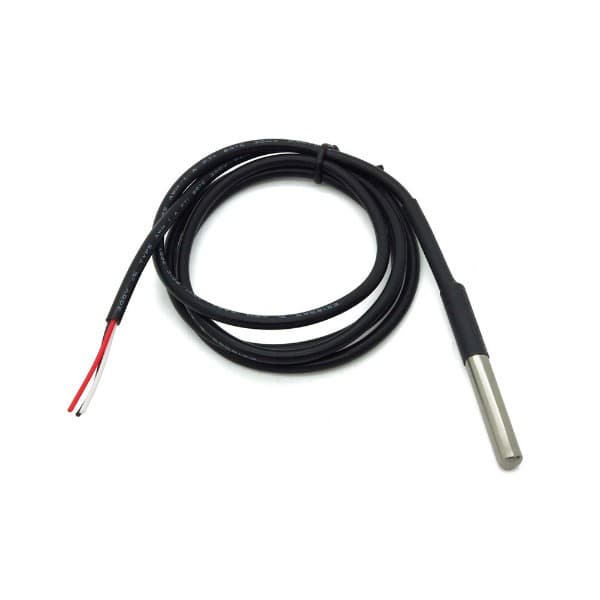 Waterproof DS18B20 Temperature Sensor - 2m — image 1