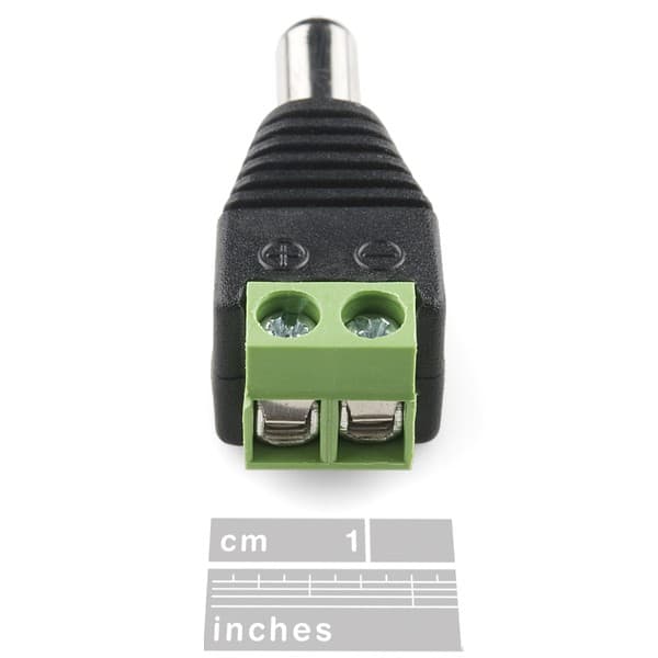 DC Barrel Jack Adapter - Male — image 1