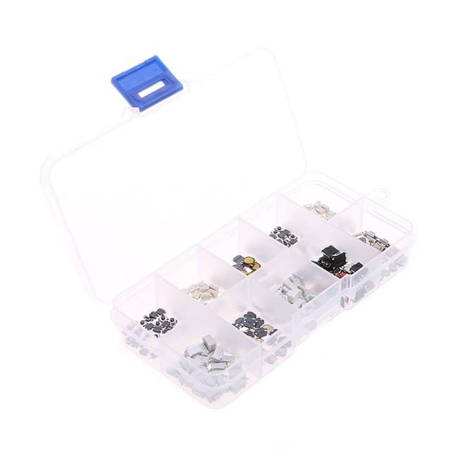10 Types Tactile Push Button 250Pcs — image 1