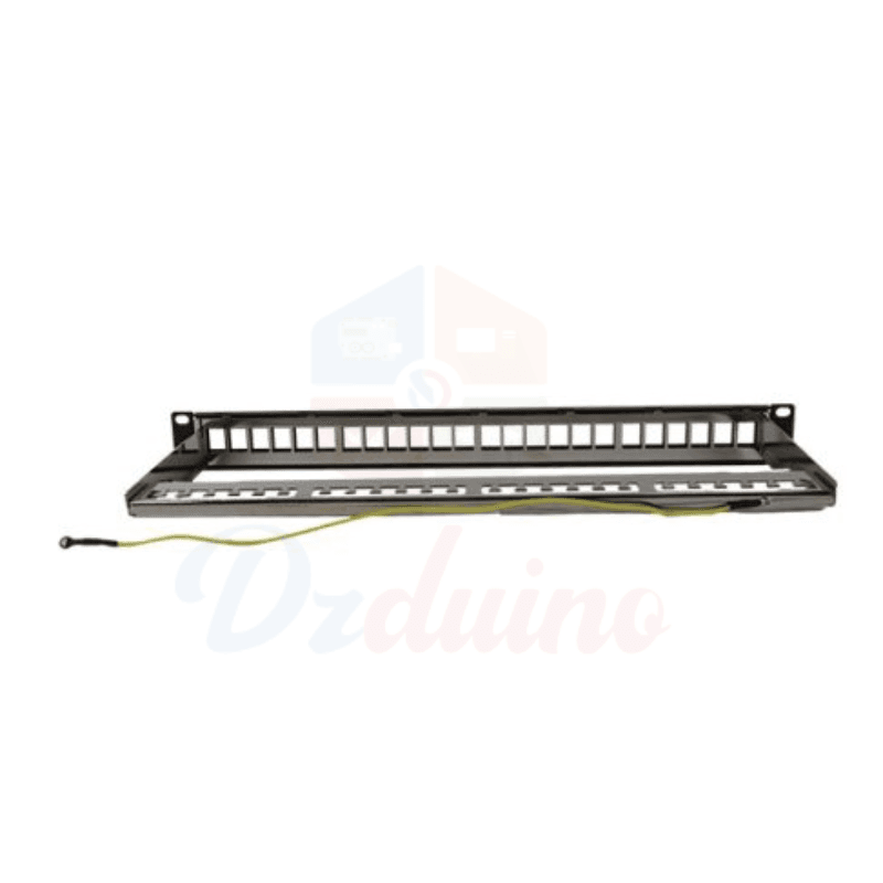 RJ45 Patch Panel – 1U / 19" - 24 ports — image 1
